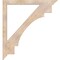 Ekena Millwork Merced Traditional Smooth Bracket, Douglas Fir, 3 1/2"W x 44"D x 48"H BKT04X44X48MRC01SDF - alternate 3